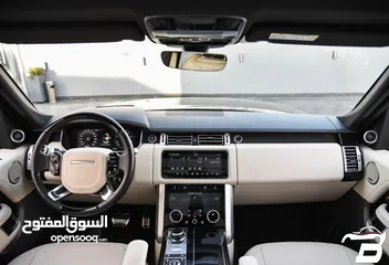  3 رنج روفر فوج وارد وكفالة الوكالة 2018 Range Rover Vogue HSE 3.0L