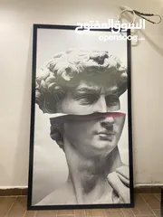  1 لوحة+مراية عرض ممتاز