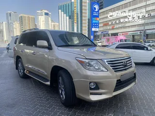  3 Lexus Lx570 for sale 2011 model  (personal use car)