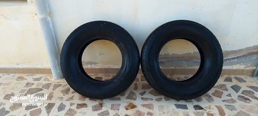  3 كوشوك دنلوب 235/70/16 بحاله جيده