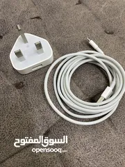  1 Apple Original Cable 2m + Apple Plug Original - شاحن أبل أصلي
