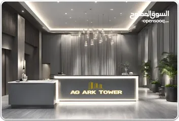  7 شقة فاخرة بغرفة نوم واحدة في AG ARK Tower بمقدم 15% وخطة دفع مريحة علي 6 سنوات