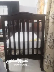  1 Baby cot with giggles matress