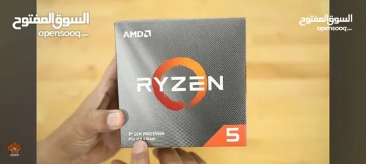  1 معالح Ryzen 5 3600x tray بدون مبرد