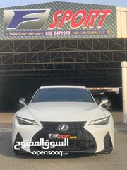  2 Lexus is350Fsport  2022 Gcc very clean low km 23000