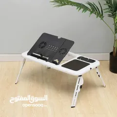  11 طاولة لابتوب مميزة مع تبريد مروحتين قابلة للتمدد