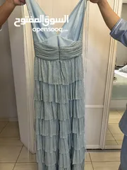  2 Baby Blue evening dress by a turkish designer
