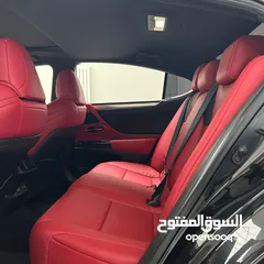  6 لكزس  ES 350 F Sport موديل 2020 مع ضمان 3 سنوات