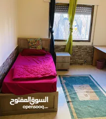  8 ستوديو مفروش مع حديقه للايجار لطلاب جامعة العلوم التطبيقية