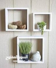  3 رفوف ديكورات طقم ثلاث قطع فقط5