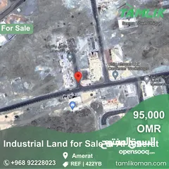  1 Industrial Land for Sale in Al Amerat REF 422YB