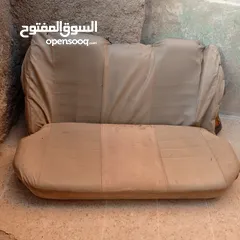  2 كرسي خلفي كيا ون الظهر خمس قطع بحاله جيده