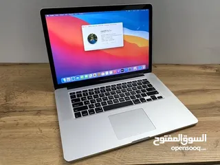  1 اعلى مواصفات macbook pro i7 ram 16  هارد 512 ssd