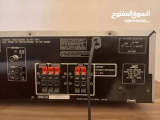  4 مسجل JVC بقوة 200w الجهاز شغال 10/10 الجهاز لحالو 100شيقل مع السماعتين 150شيقل