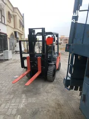  7 فورك لفت للايجار شهري سنوي  NEW Forklift for rent monthly & eyers