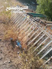  12 دربزين حديد ثقيل القطعه