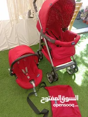  4 عرباية وكوت وشنطه اطفال من Chicco
