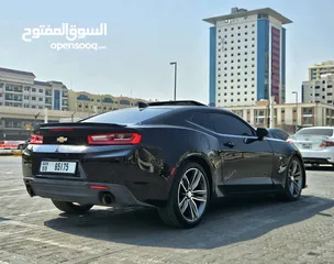  12 2017 Chevrolet Camaro 2LT / Gcc Specs / Top Option / Sunroof / Leather Seats / Nav / Camera