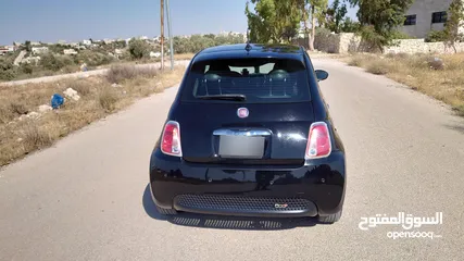  12 فيات 500e موديل 2017 لون اسود