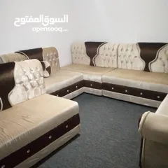  2 صالون 5قطع وزاوية