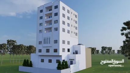  3 شقق سكنية فاخرة للبيع في الخليل – عقبة تفوح  مساحة واسعة 226م  الطابق الاول و الطابق الثاني للبيع