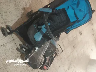  2 عرباية اطفال مع كوت ماركة even flo بحالة ممتازة للبيع