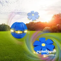  3 لعبة #الكرة #النطاطة #السحرية ممتعة للأطفال والكبار تتحول بسهولة من قرص إلى كرة بمجرد رميها