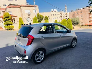  5 كيا بيكانتو 2016 جير اتوماتك محرك 1250cc بحاله الوكاله
