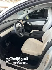  6 Tesla Y 2023 long range عداد 3000 ميل