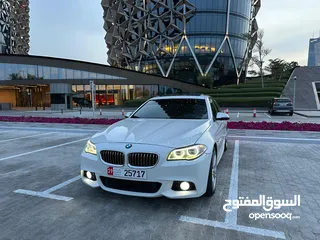  24 للبيع BMW 528 الموتر خليجي ((كيت M كااامل وكالة ))  موديل 2015