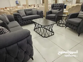  17 اطقم ضيوف 7 مقاعد تشطيب عالي مكفول 3سنوات بسعر الجملة شامل التوصيل والتركيب داخل عمان
