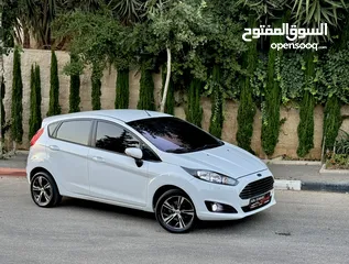  7 ‏Ford Fiesta 2017 ، اوتوماتيكك ،  مطور 1600 ،، فحص ممتاز تخلو من الحوادث او الضربات اغلبها بوية شركة
