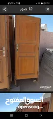  1 ابواب خشب صلد مع الحلق للبيع