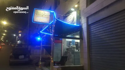  4 قهوه وكافيتيريا مجهزه كامل