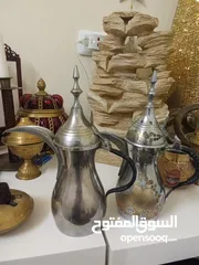  1 دلة نحاس مصب قهوة