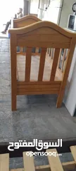  5 تخت بيبي خشب زان كبير ووسط