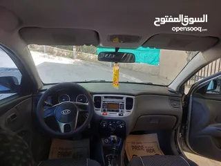  4 كيا ريو موديل 2009 بنزين اتوماتيك
