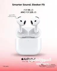  1 apple airpods 4 جديدة