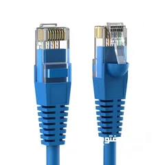  1 CAT6 UTP Ethernet Cable CAT6 UTP Network Patch Lead  250MHz  1000Mbps  24AW كيبل انترنت اسعار نار