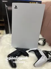  3 بلستيشن 5 الديجيتال للبيع بحالة ممتازه