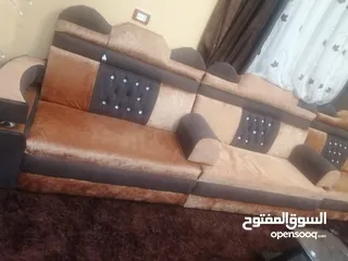  4 للبيع طقم ديوانيه  20 مقعد استعمال خفيف تفصيل وليس تجاري بسعر مغري