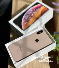  2 ايفون Xsmax اصلي جيجا 64 مغير شاشه و بطارية هدية كفر ولزقه وشاحن متوفر توصيل