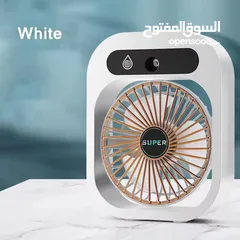  13 مع الحرّ... اجا وقتها مع هالشوب! مروحة مكتب USB من ساين كلوبس صغيرة الحجم، قوية الأداء وبتبردك