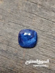  3 ياقوت أزرق سريلانكا طبيعي غير معالج  natural untreated srilanka blue sapphire stone