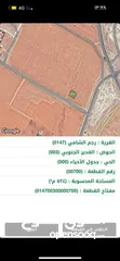 6 ارض للبيع 500 متر في قرية رجم الشامي حوض الغدير الجنوبي على شارع عمان التنموي