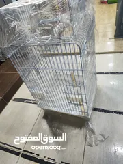 5 قفص ببغاء ايطالي لجميع انواع الطيور الكبيرة  كاسكو تيمنا . ماكاو . بلو فرونتد . كوكاتو