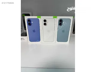  8 Iphone 16 .128GB/256GB  ايفون 16 جديد كفالة شرق اوسط كفالة إي سستم كفالة سمارت باي كفالة 365