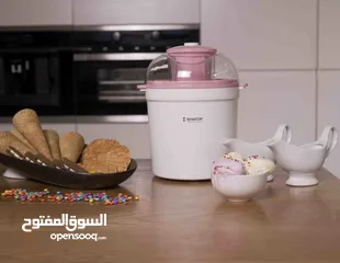  1 آلة صنع البوظة من ماركة بنتون العالمية – BT 2002 صغيرة، أنيقة، وسهلة الاستخدام... مثالية لكل بيت!