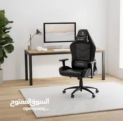  4 كرسي جيمينج Gaming chair مخصص للألعاب و الجلسات الطويلة قاعدة متحركة امكانيه التحكم بالظهر بسعر نار