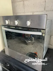  2 فرن كهربا بلت ان نوع كاندي بحالة ممتازه ستايلس ستيل شغال مية بالمية فرن بلت ان فرن كهربائي